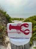 Red Lobster Beaded Bag