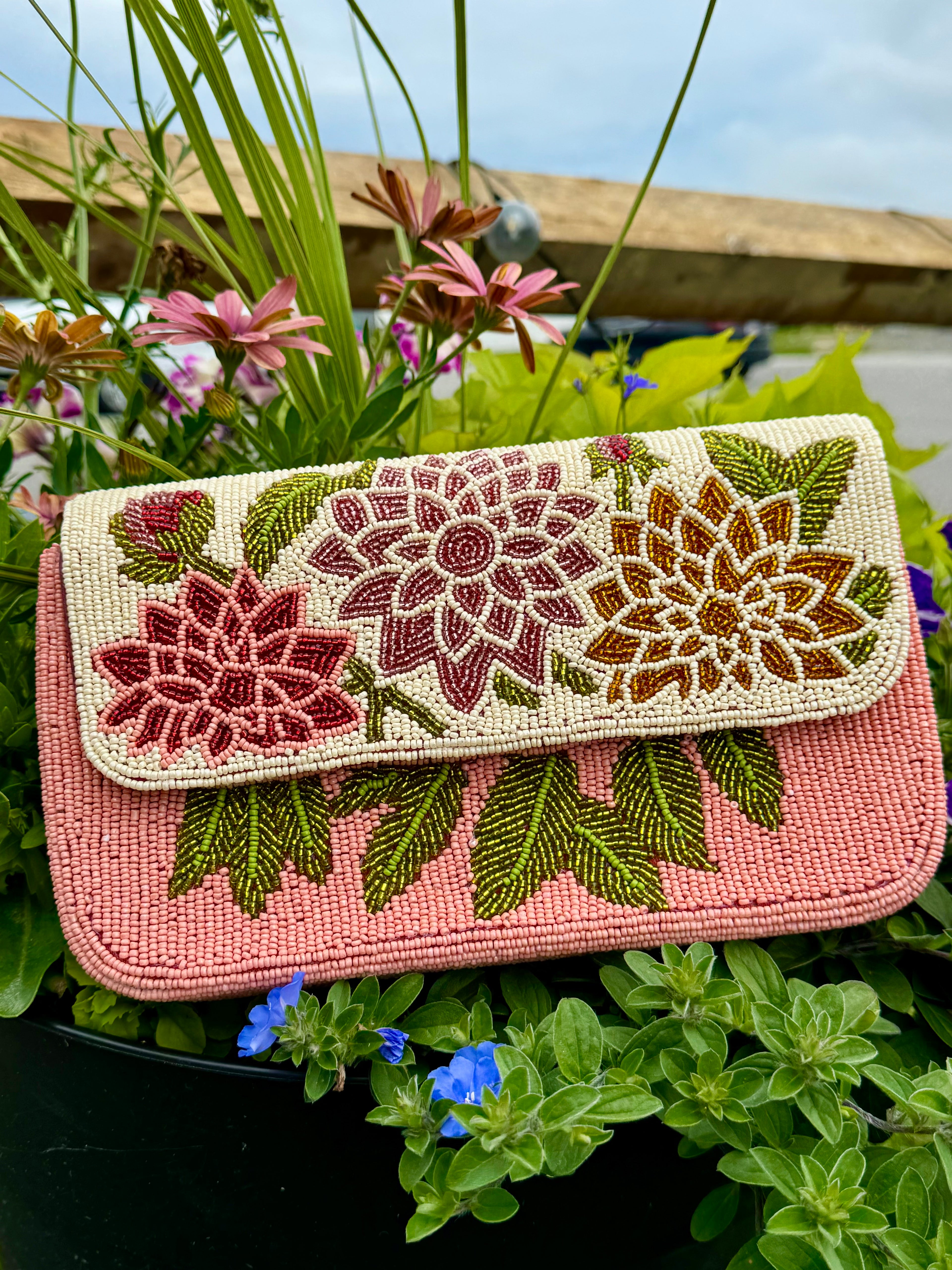 Dahlia Bag | Handmade Beaded Bag