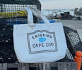 Entering Cape Cod Tote – Hand-Painted Oyster Edition 🦪