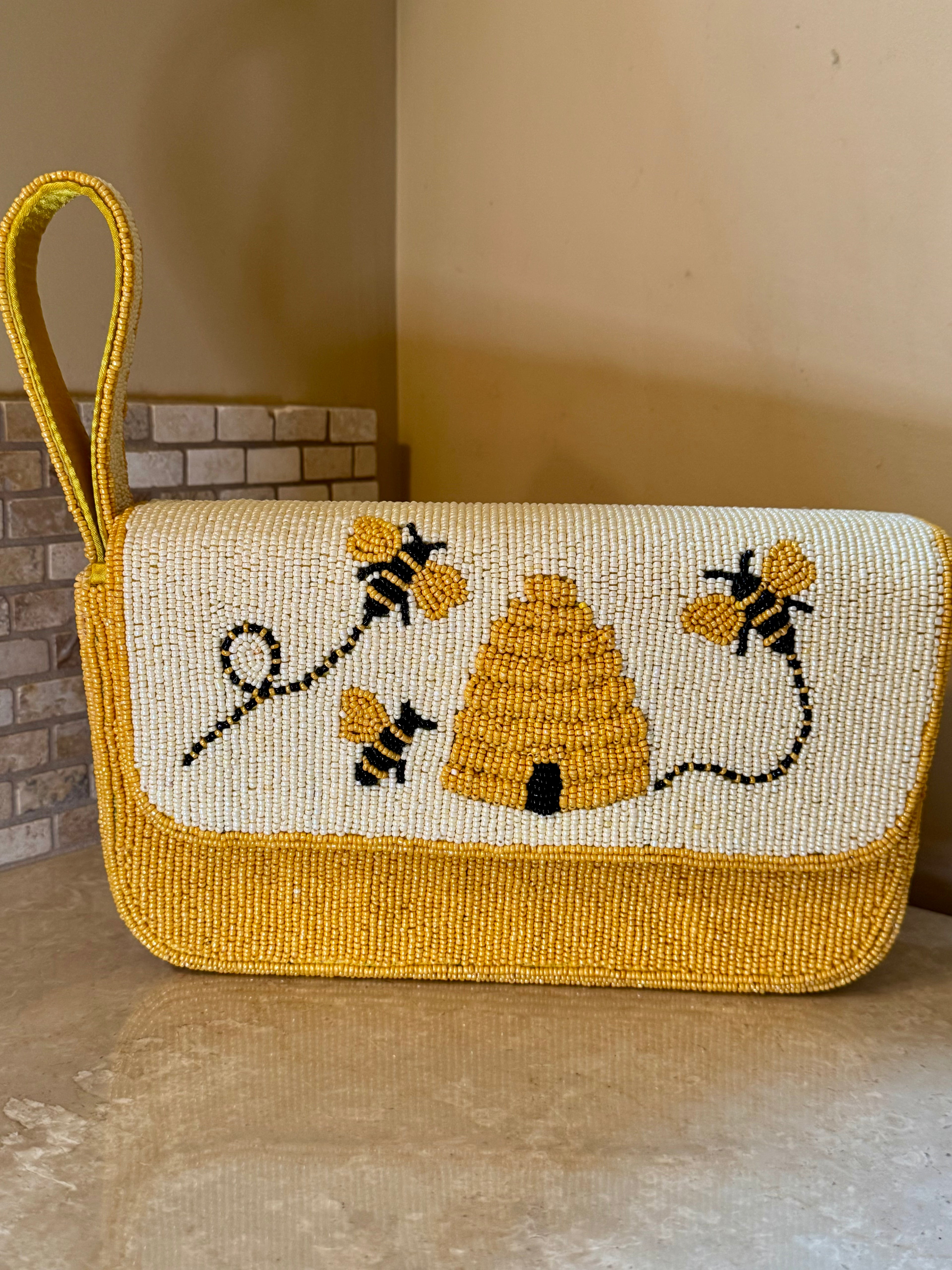 Honey Bee Bag | Handmade Beaded Bag