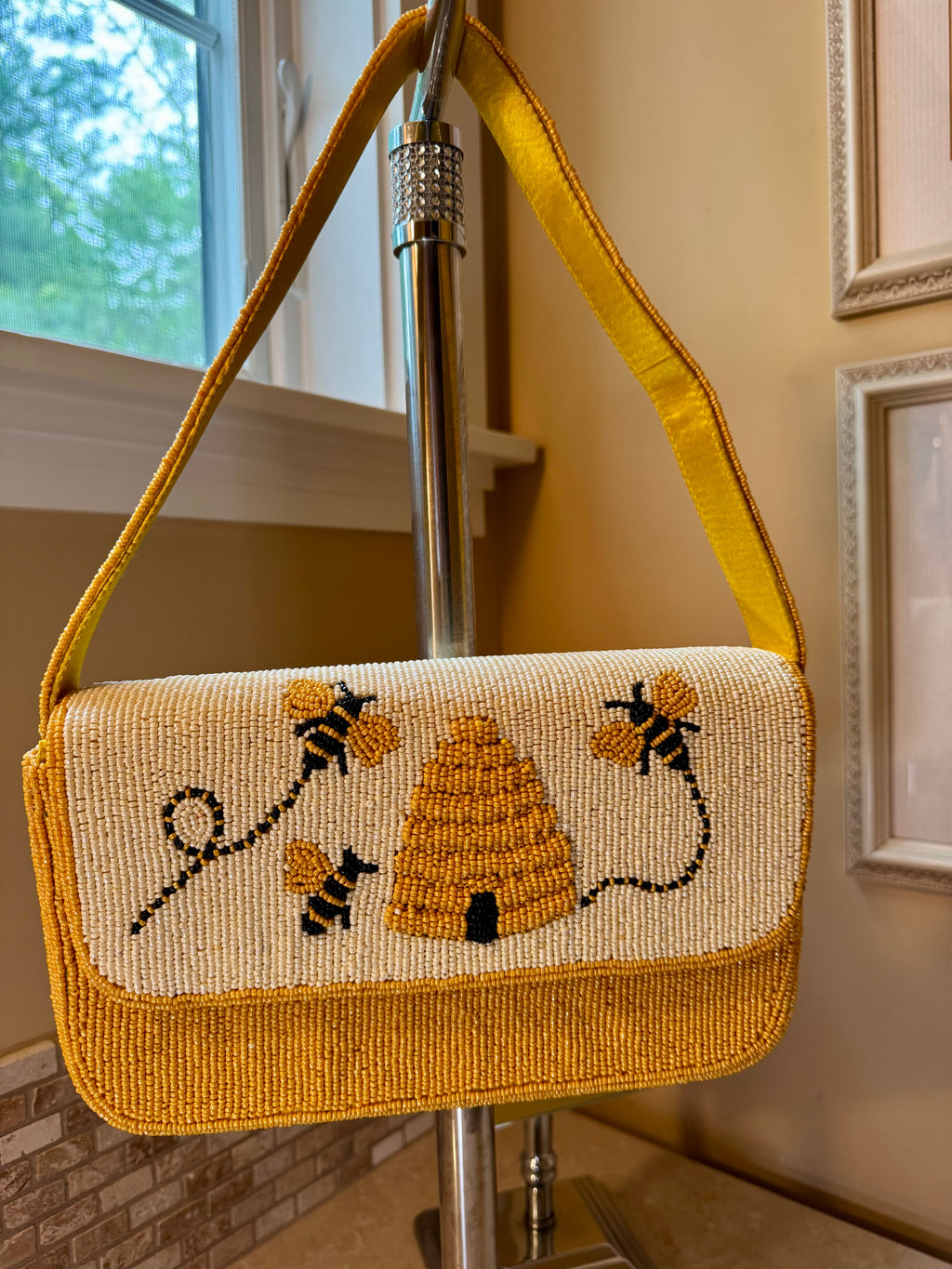Honey Bee Bag | Handmade Beaded Bag
