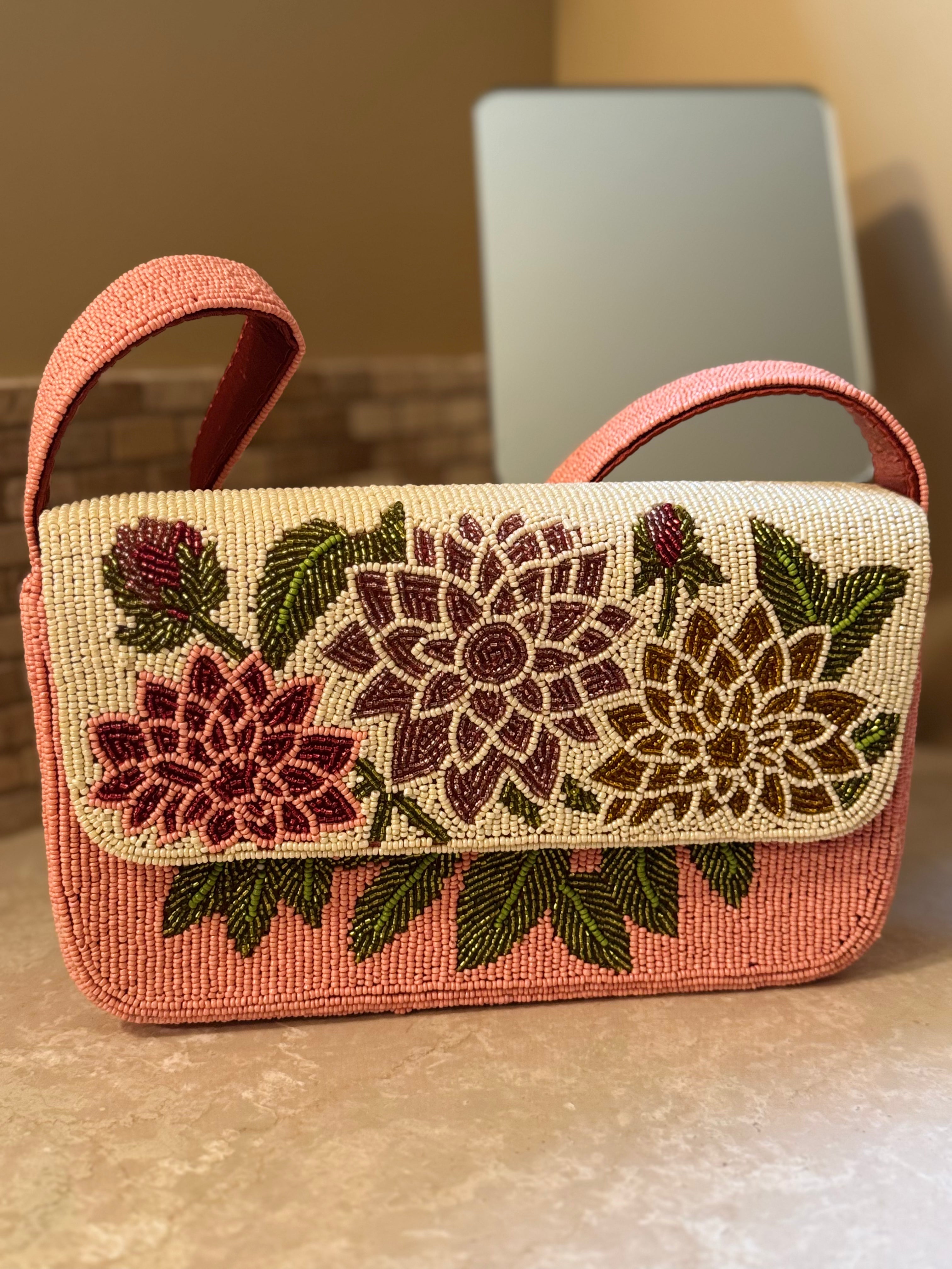 Dahlia Bag | Handmade Beaded Bag