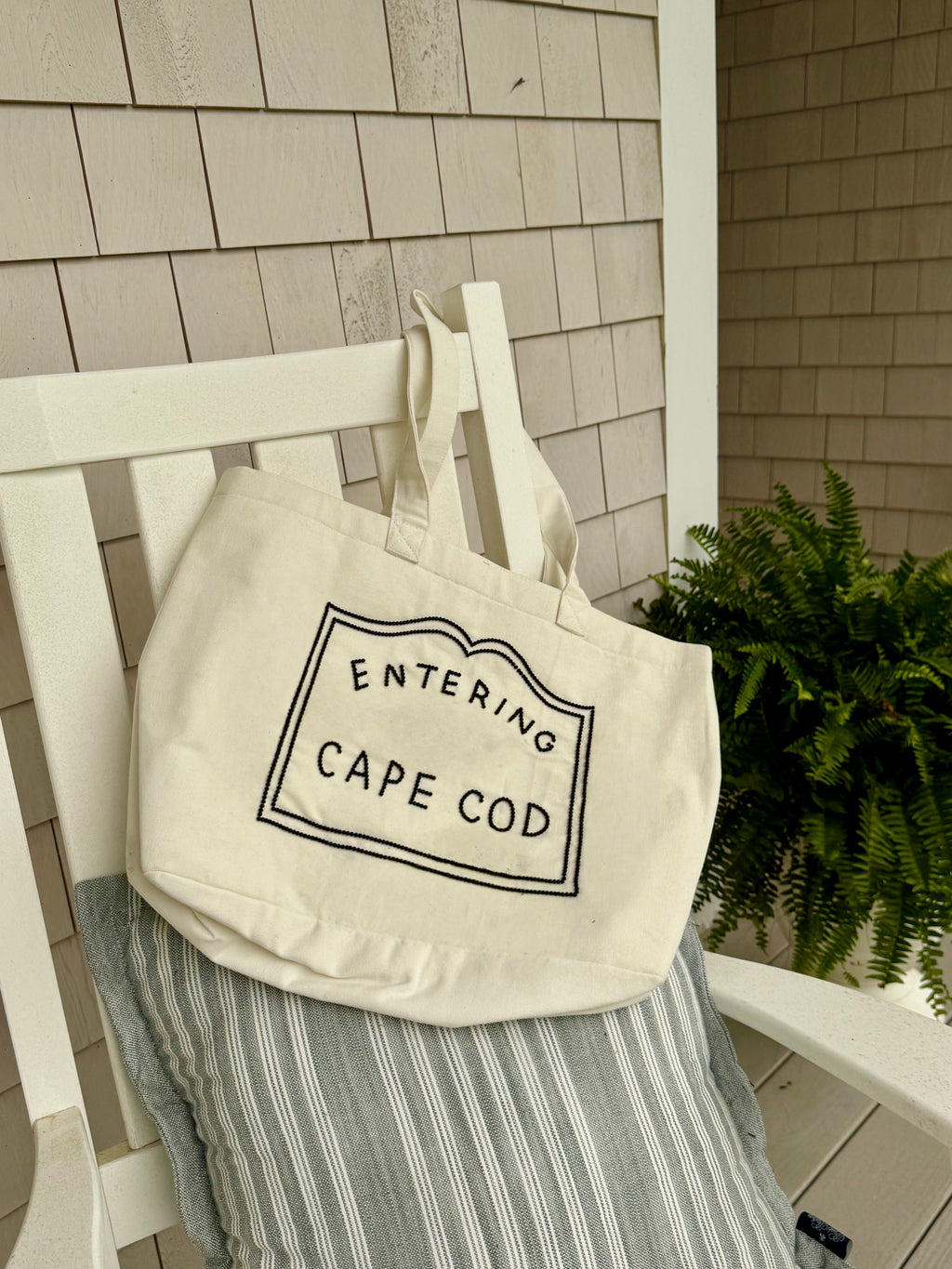 Entering Cape Cod Tote Bag