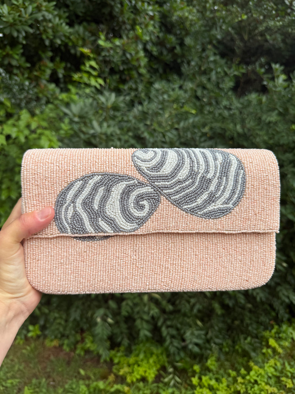 Oyster Bag/Clutch | Handmade Beaded Bag