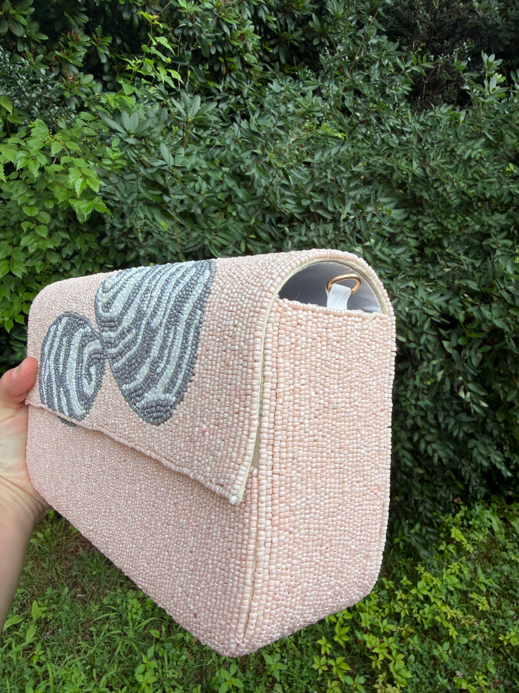 Oyster Bag/Clutch | Handmade Beaded Bag