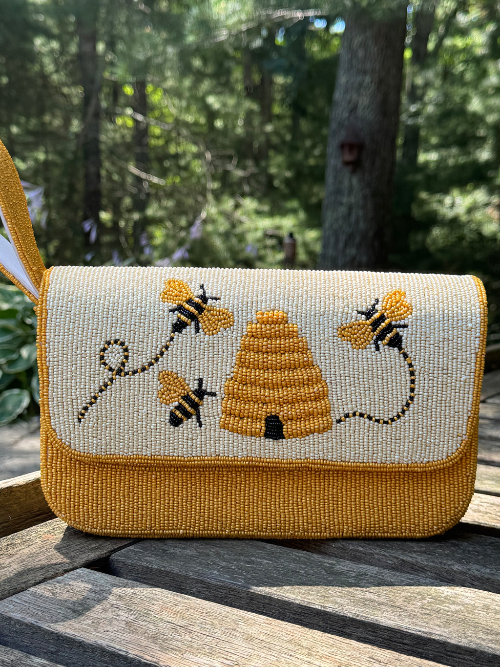 Honey Bee Bag | Handmade Beaded Bag