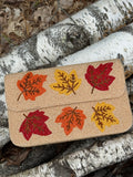 Falling Leaves Beaded Shoulder Bag