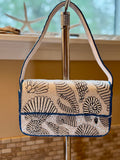 Handmade Beaded Bag - Shells | Artisan Statement Piece