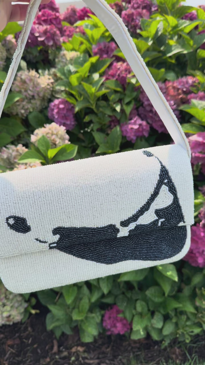Nantucket Beaded Shoulder Bag